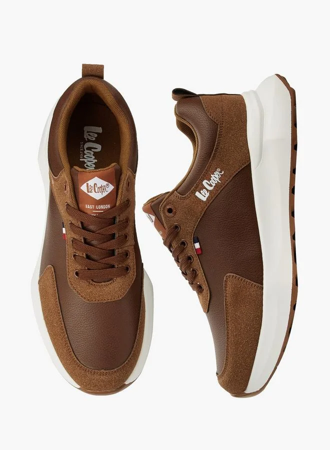 لي كوبر أحذية رياضية رجالية برباط للكاحل